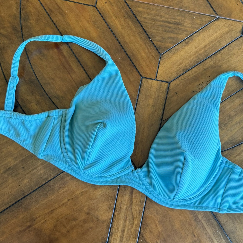 Milea Turquoise Underwire Bikini Top